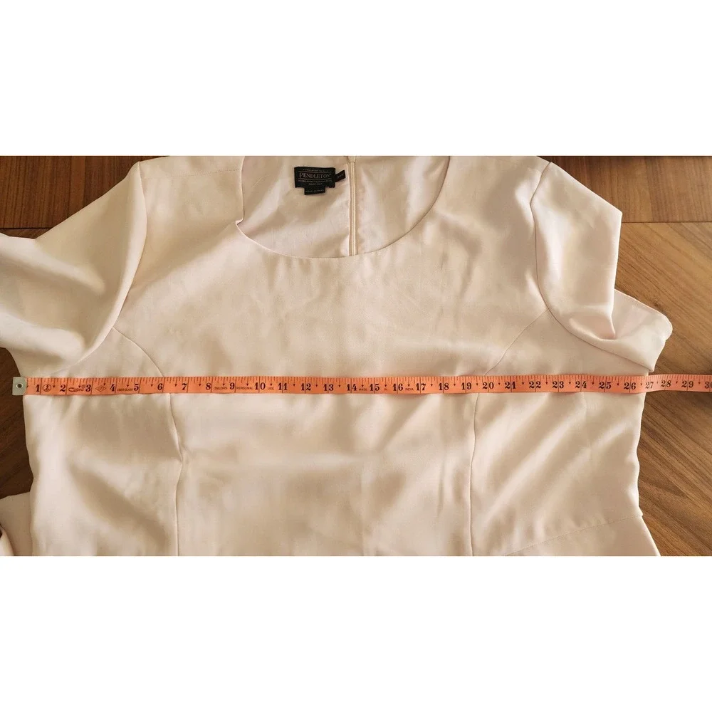 Pendleton Women Dress Classic Elegant All Occasion 24W Midi Pink NWoT $179 ALine - Picture 7 of 7